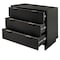 Manhattan Comfort Granville 38.18 Standard Dresser in Dark Grey DR-5015 - alternate 3